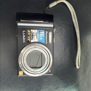 Panasonic LUMIX Silver and Black Camera
